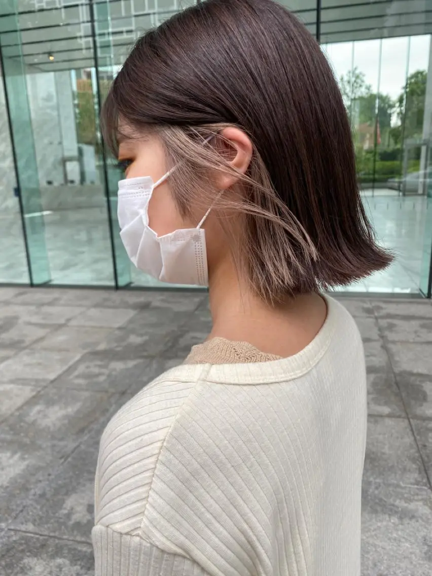 ショート カラー ヘアアレンジ 【代表】 たき〜のヘアスタイル