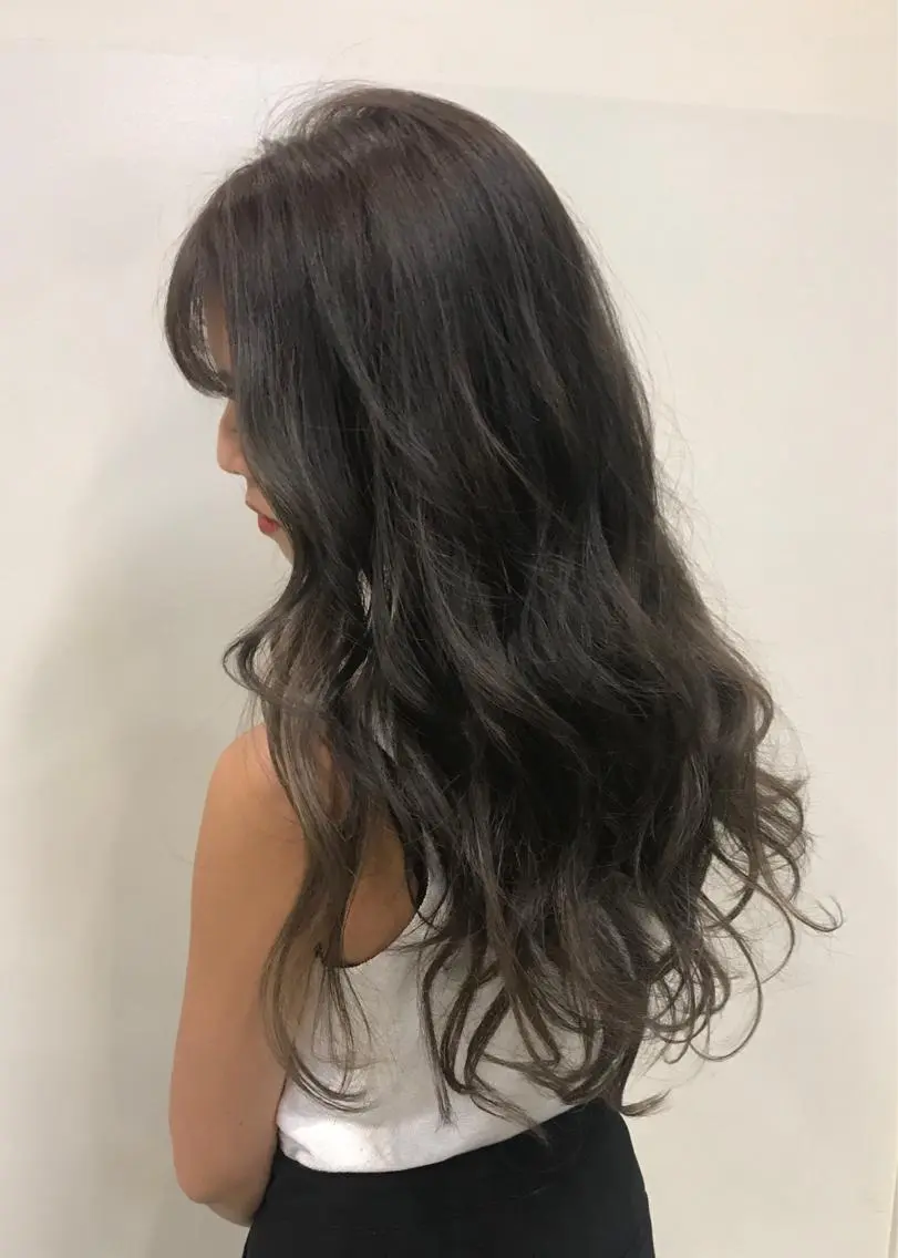 ロング カラー 【髪質改善💎韓国風 レイヤー🌷】山川のヘアスタイル