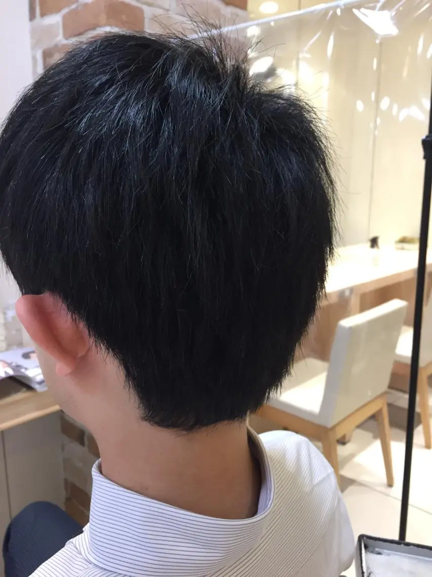 メンズ カット 縮毛矯正 加藤 未歩のヘアスタイル