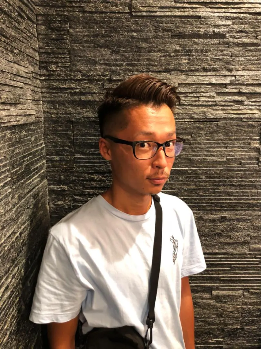 ショート メンズ 木村 りきのヘアスタイル