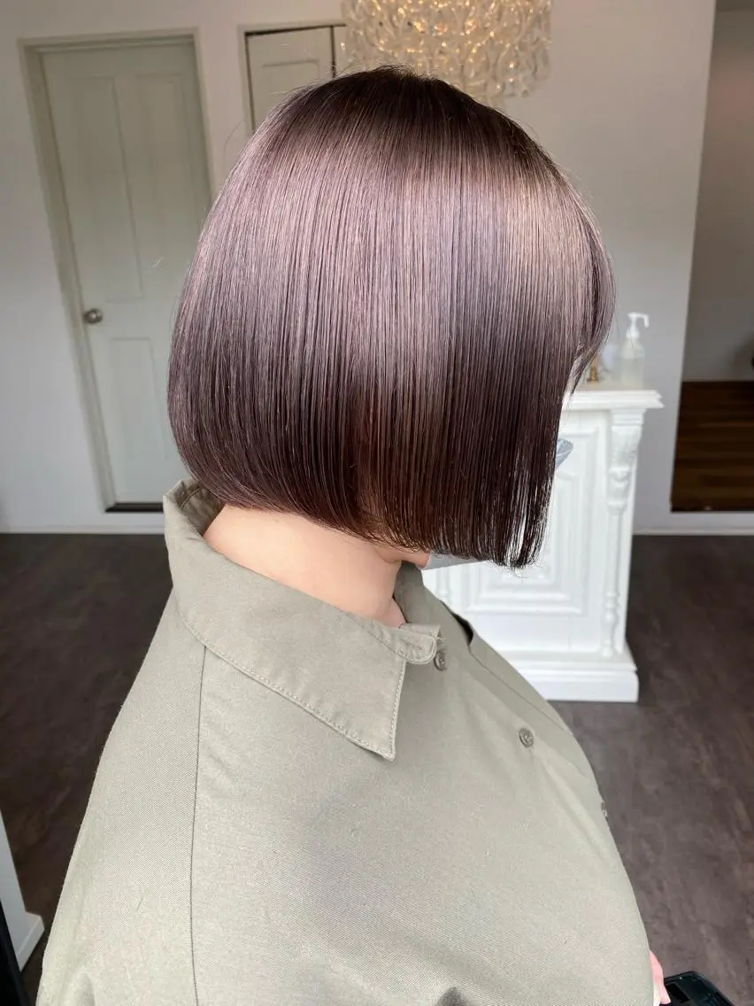 ショート カラー ダブルカラー ヘアカラー トリートメント 成松 勇治のヘアスタイル