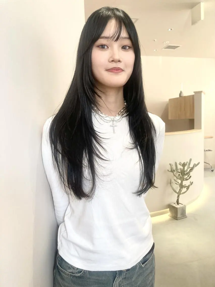 カラー ブリーチ ダブルカラー ボブ 髪質改善 平尾✨透明感カラー ✨イノセントヘアのヘアスタイル