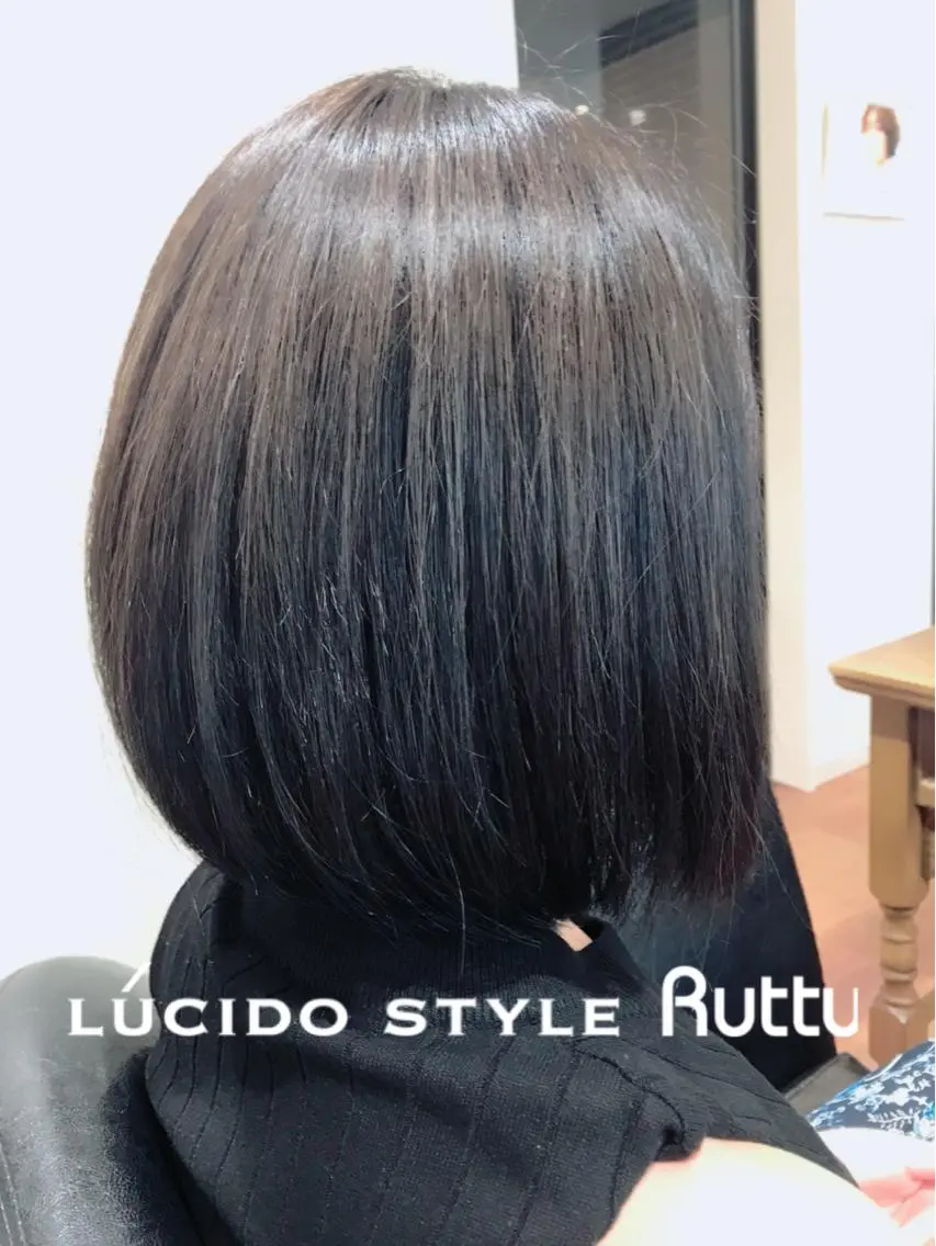 ミディアム カラー アディクシーカラー 透明感カラー カット トリートメント アザマ　ヤスカツ _rosso 川口のヘアスタイル