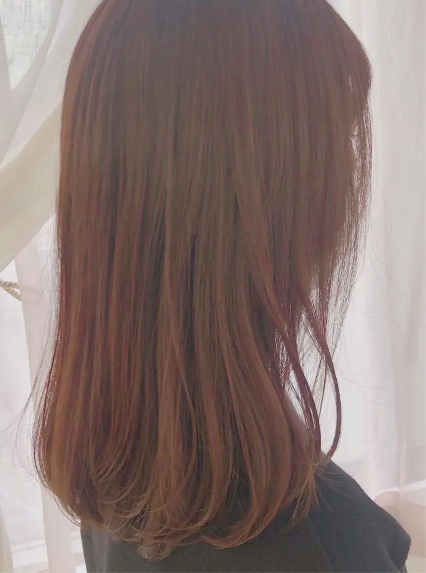 ミディアム カラー 似合わせかわいい カット【店長】珱翔のヘアスタイル