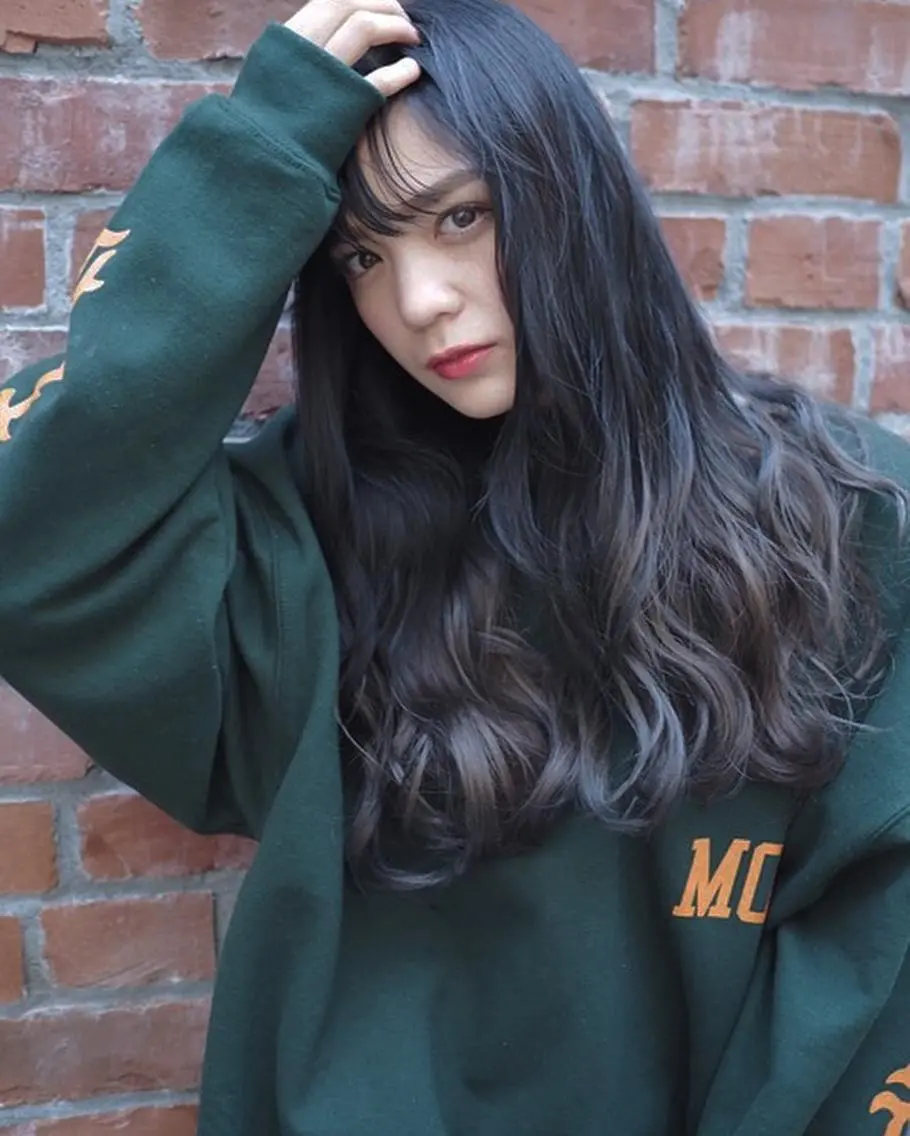 ロング カラー 🌈評価No.1🌈 艶髪カラー❌エクステのヘアスタイル