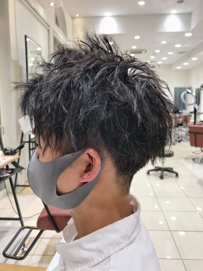 ショート パーマ カット パーマ 中野 克也のヘアスタイル