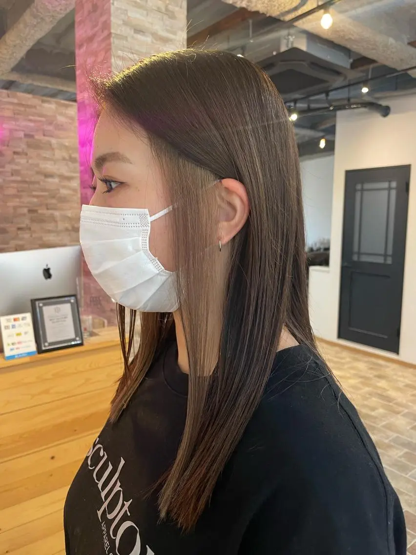 セミロング 【髪質改善の専門店】 🫧鷹司郎のヘアスタイル