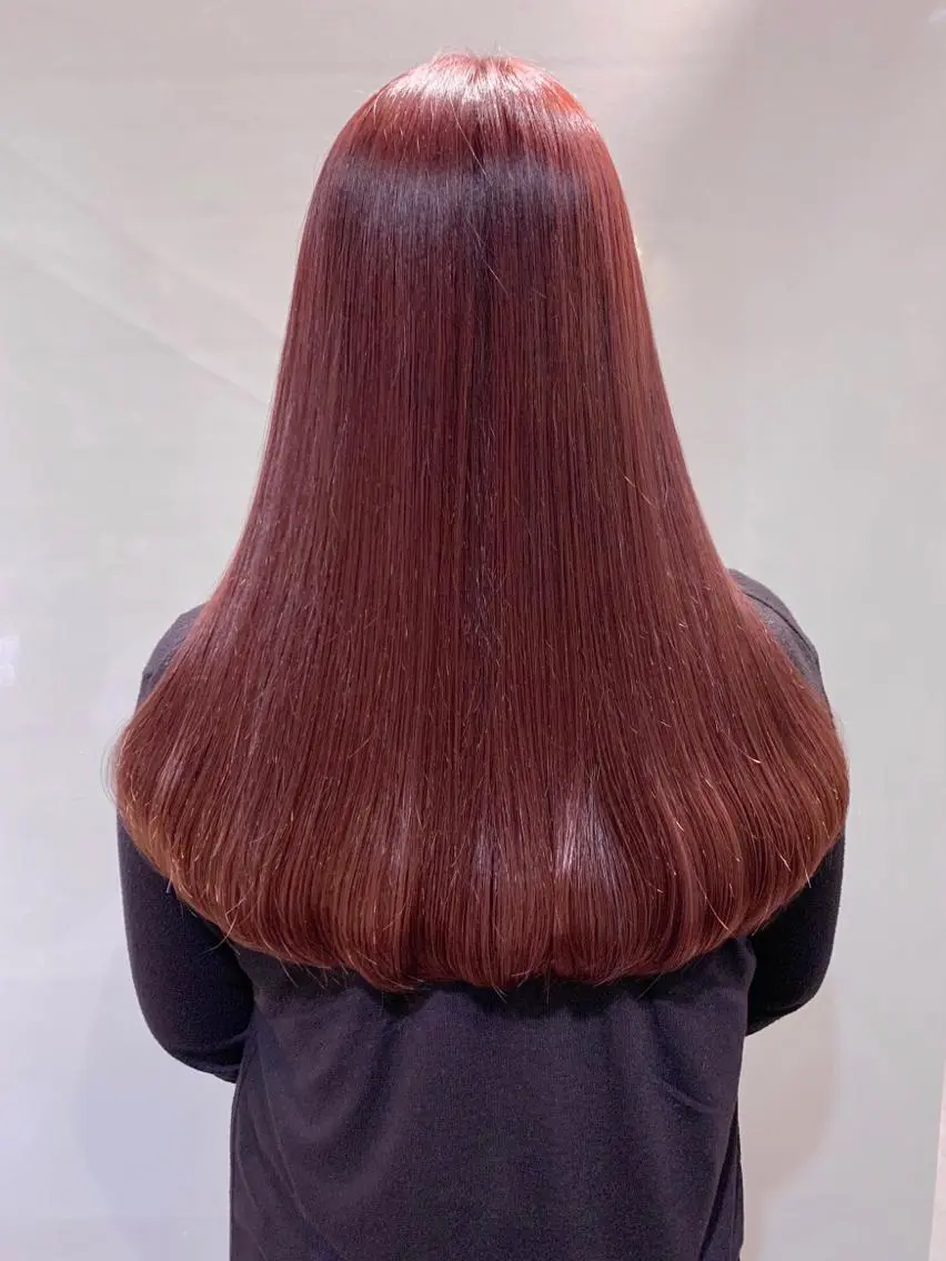セミロング カラー ヘアアレンジ 柔らか垢抜けｶﾗｰと ｶｯﾄ🫧ASUKAのヘアスタイル