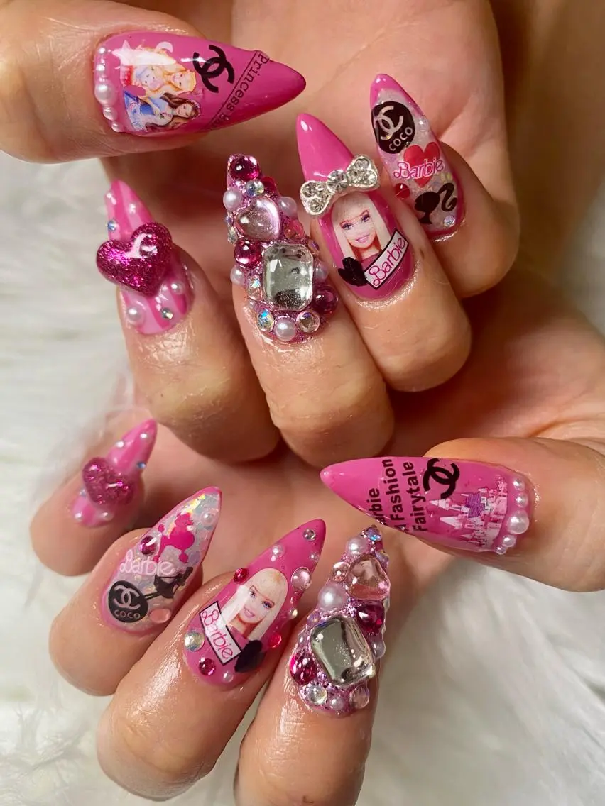 ネイル 長さ出し ネイルチップ Bonny Nailのネイルデザイン