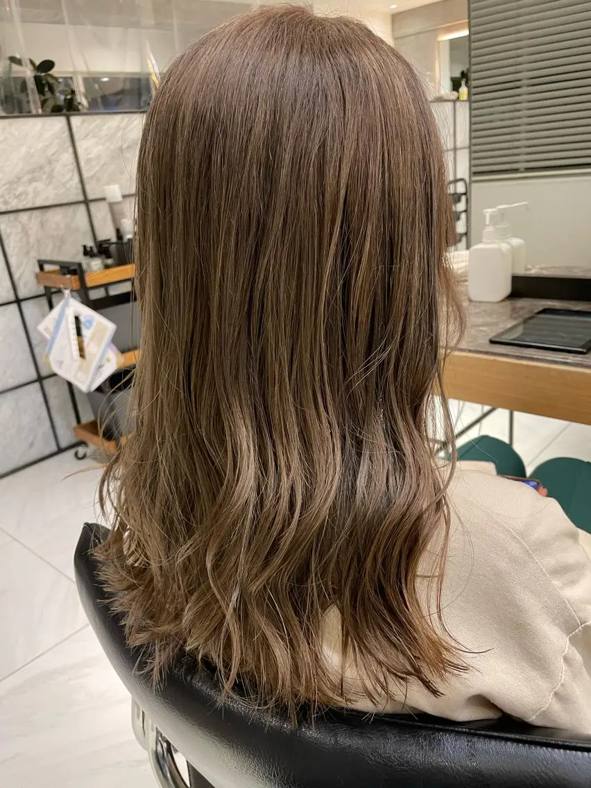 ロング カラー カット ヘアカラー トリートメント 🦕小林 大地🦕のヘアスタイル