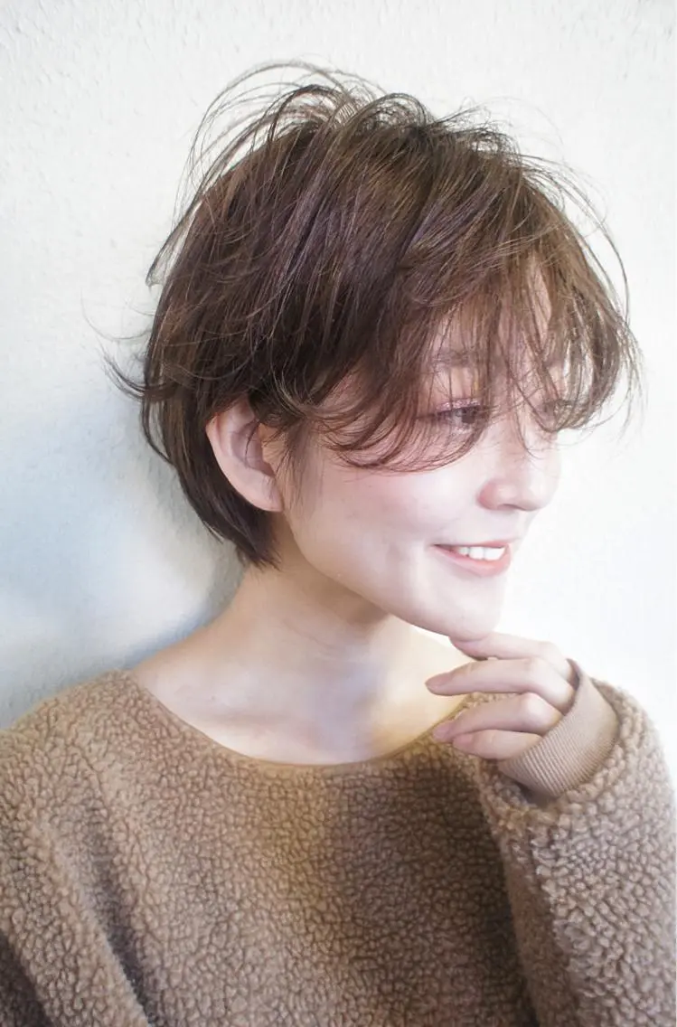 ショート カラー 🟦髪質改善6年 💊YAMAMOTOのヘアスタイル