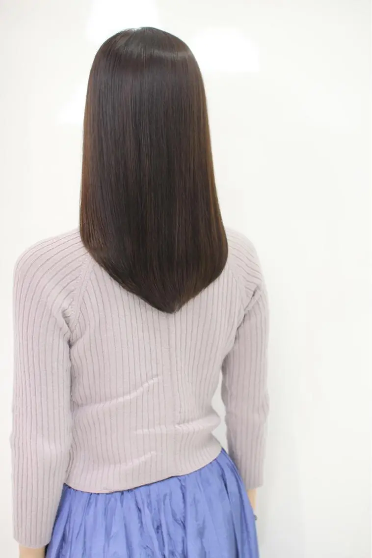 セミロング 髪質改善 トリートメント onishi yoshinaoのヘアスタイル