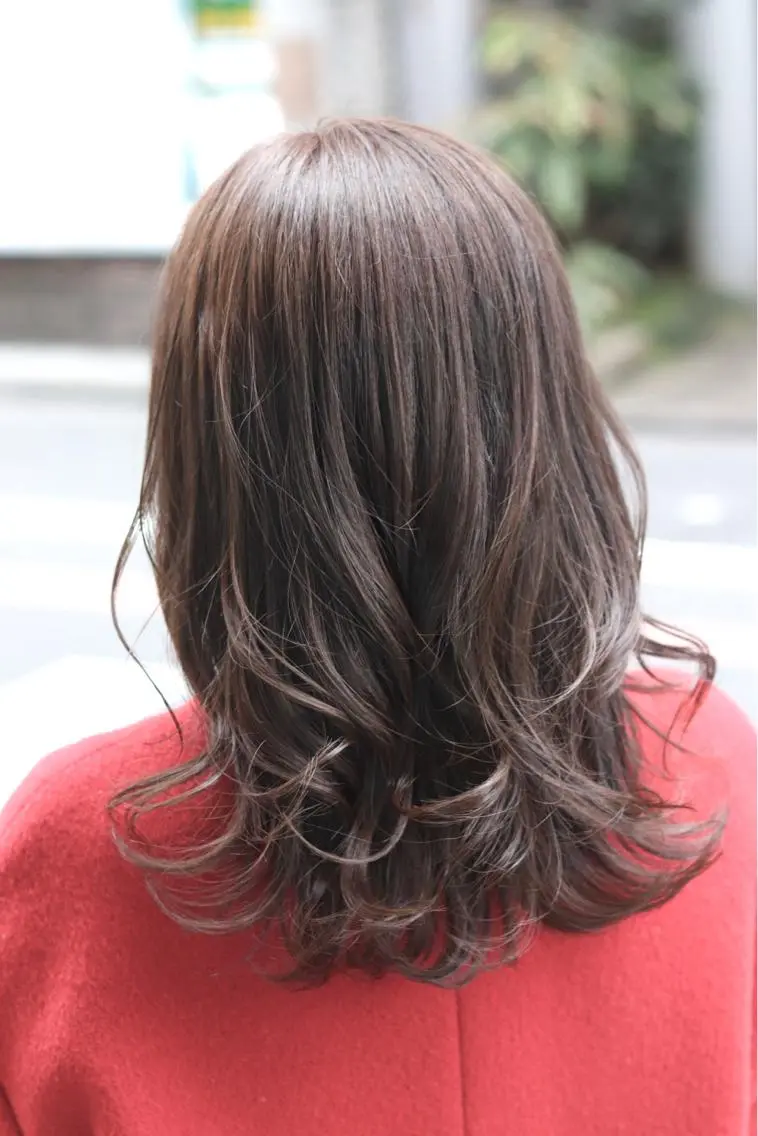 ミディアム カラー ヘアアレンジ 川内 政人のヘアスタイル