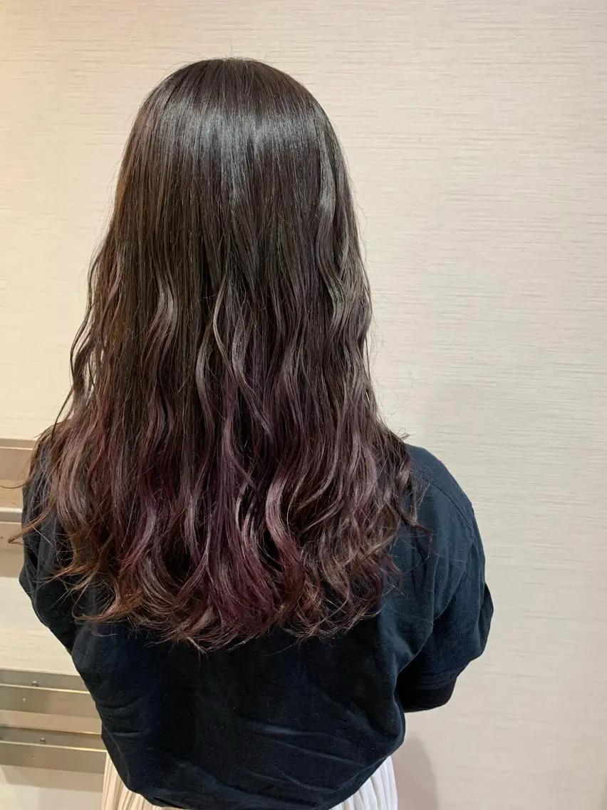 ロング カラー 蓮見友里 PiSTA／portのヘアスタイル
