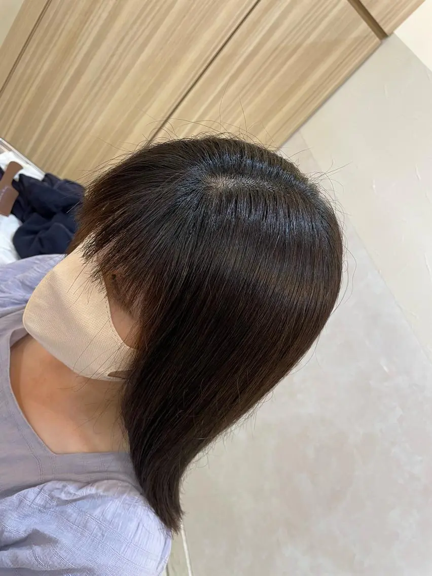 ロング ナチュラルヘア 神田一瑳のヘアスタイル