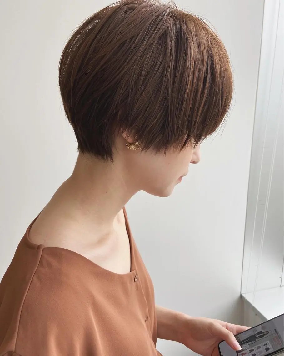 ショート ショート/ボブ /パーマ🌿柏原良亮のヘアスタイル