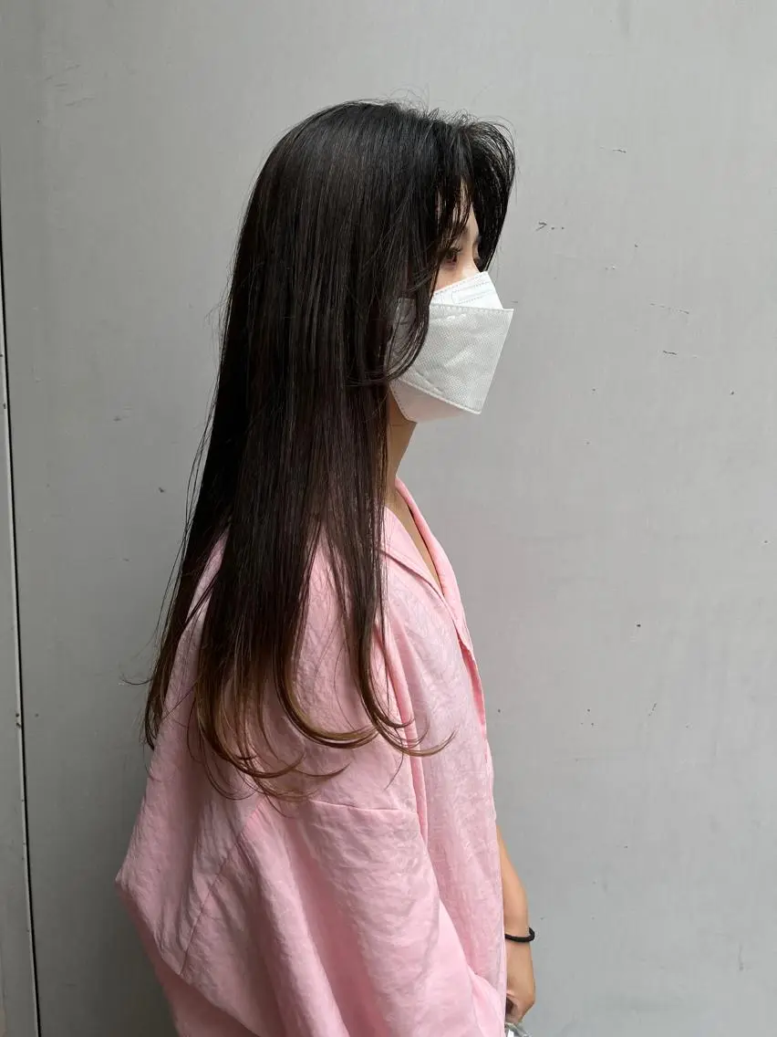 ロング ヘアアレンジ 韓国好き🇰🇷 美容師MIKUのヘアスタイル