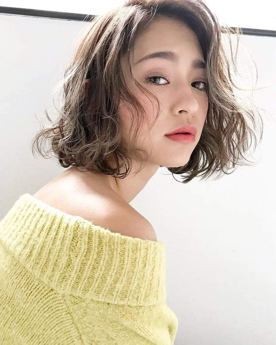 ショート カラー 酸性ストレート/ブリ ーチなし/中村 匠のヘアスタイル