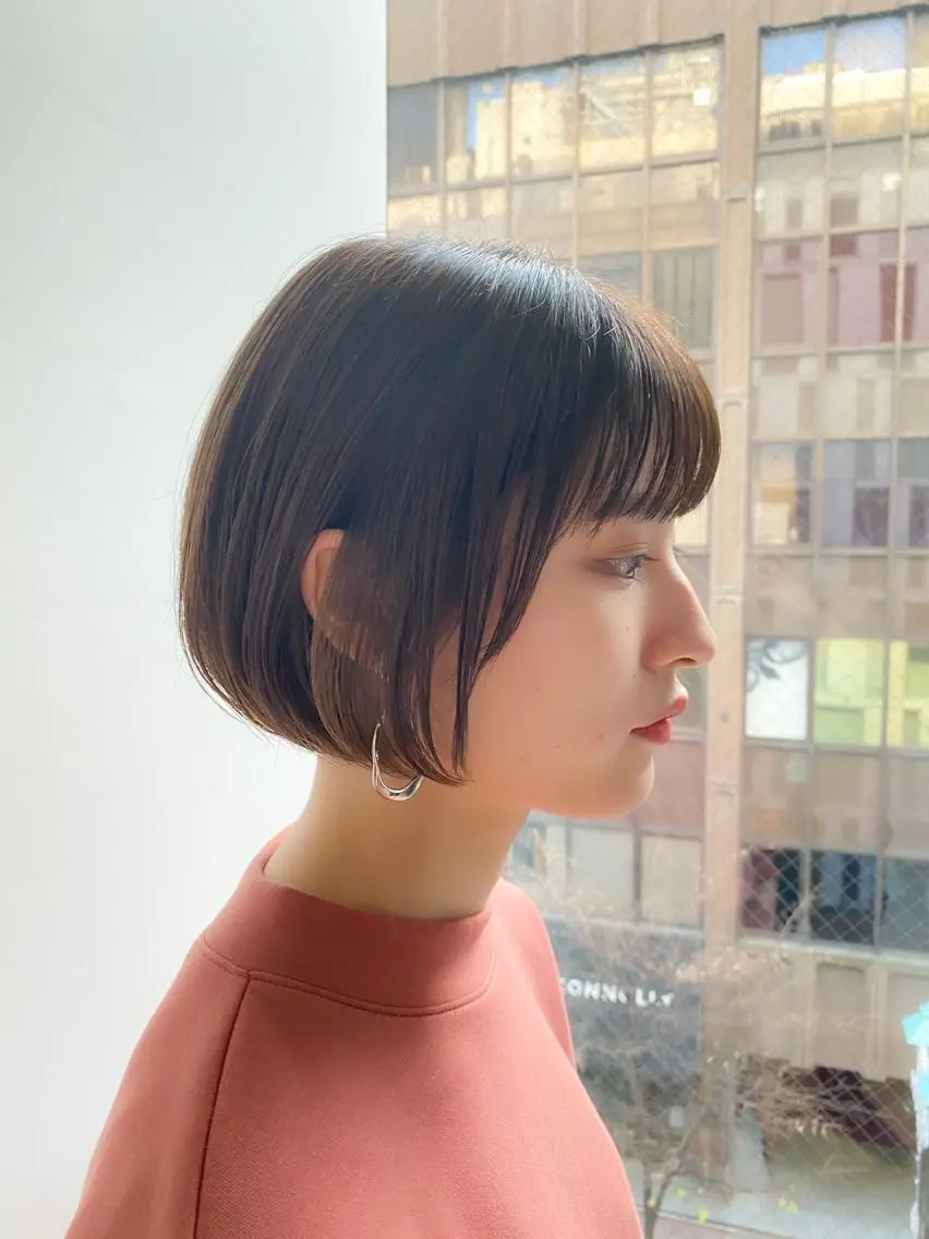 ショート カット ヘアカラー トリートメント ヘッドスパ 🇰🇷韓国レイヤー 錦糸町【北山謙三】のヘアスタイル