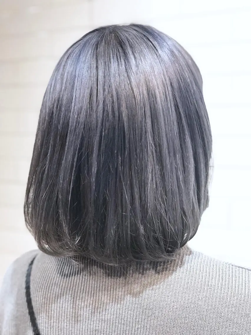 ショート カラー 髪質改善⌇透明感 カラー⌇川上葵のヘアスタイル