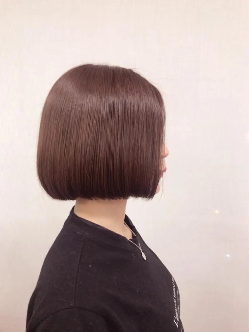 ミディアム カラー もりたみかこ 美容師お休み中のヘアスタイル
