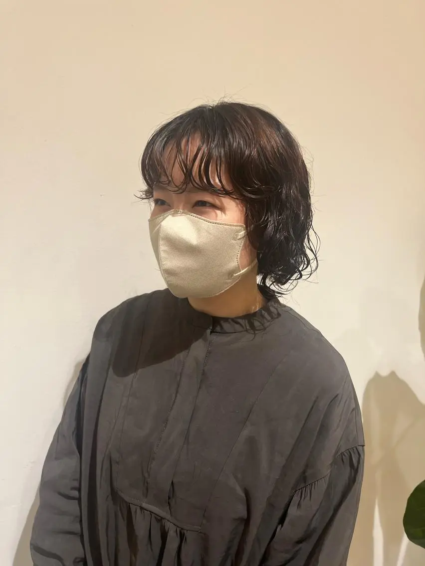 ショート 西崎 満里奈のヘアスタイル