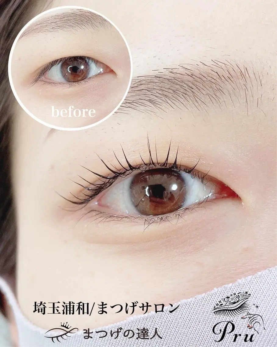 マツエク・マツパ マツパ プル eyelashのマツエク・マツパデザイン
