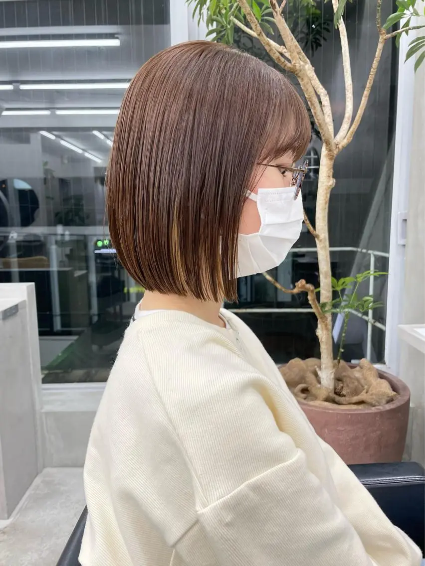 ショート カラー 華 /ショート/ボブのヘアスタイル