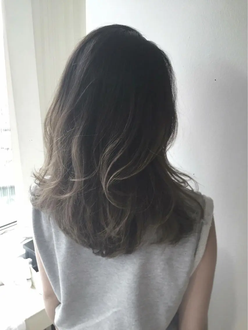 ミディアム 店長 茂野聖史のヘアスタイル
