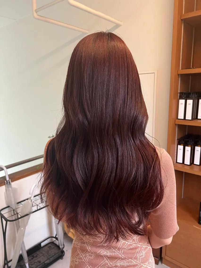 ロング カラー ブリーチ ブリーチなしカラー ヘアカラー Ami ケアブリーチ/表参道のヘアスタイル