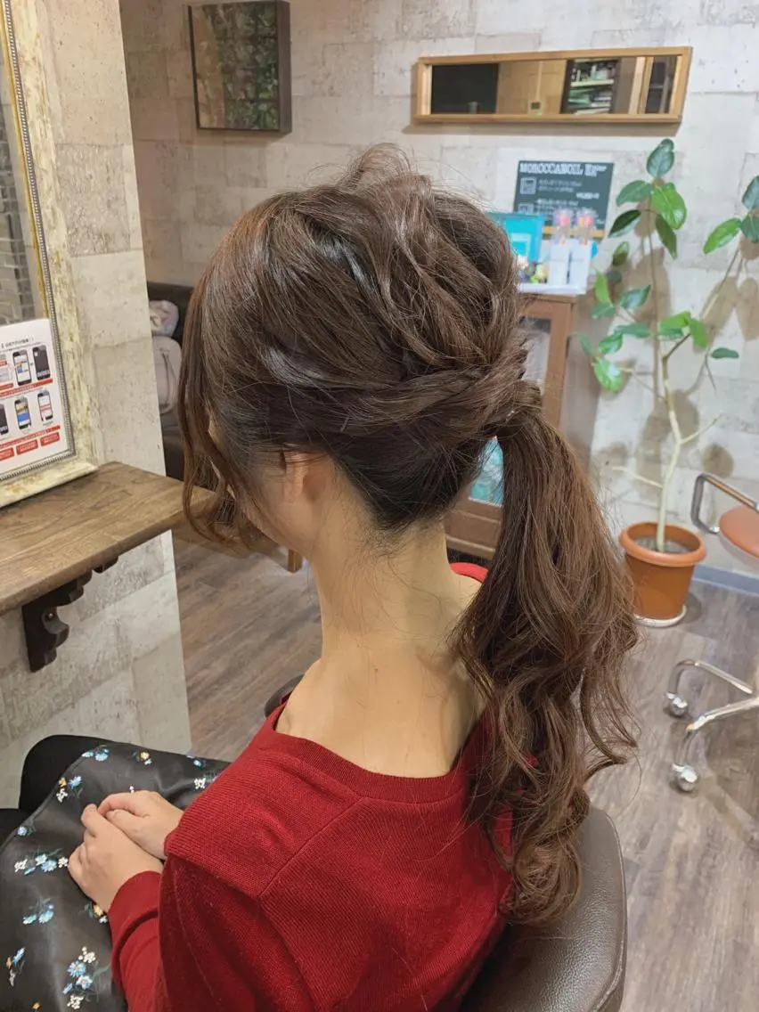 ヘアアレンジ ポニーテール B E C H I C O〔べち子〕のその他イメージ