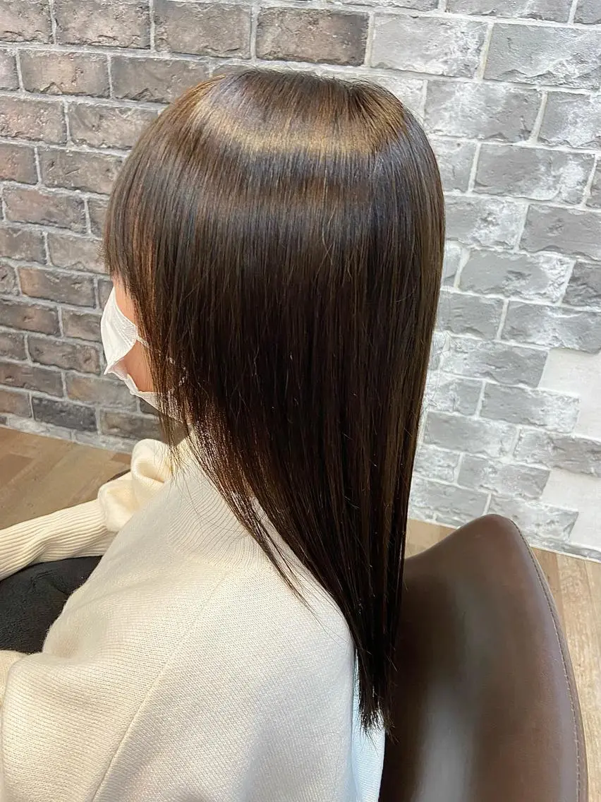ロング カラー カット トリートメント 渡辺 ゆみのヘアスタイル