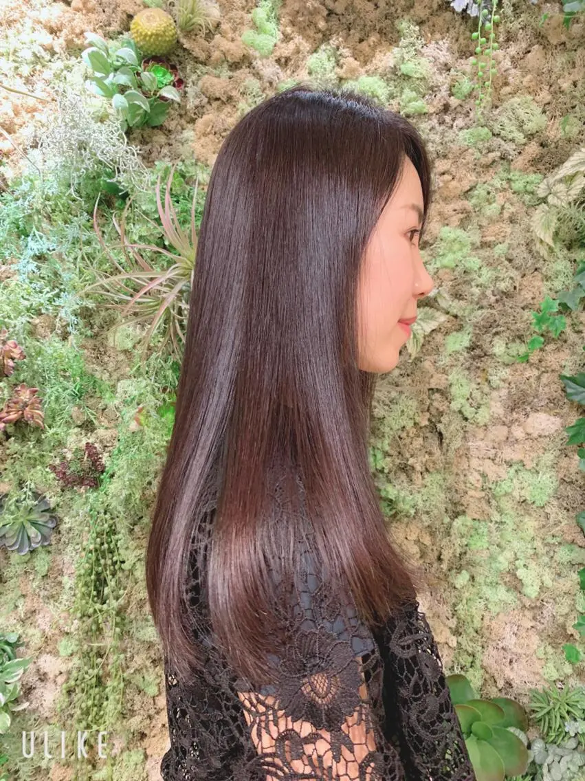 ロング 髪質改善 トリートメント 酸熱トリートメント 支持率No.1💖 オチアイのヘアスタイル