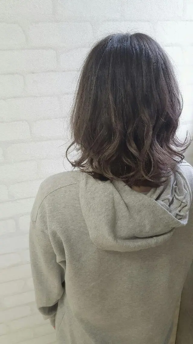 ミディアム 髪質改善×レイヤー 高嶋のヘアスタイル