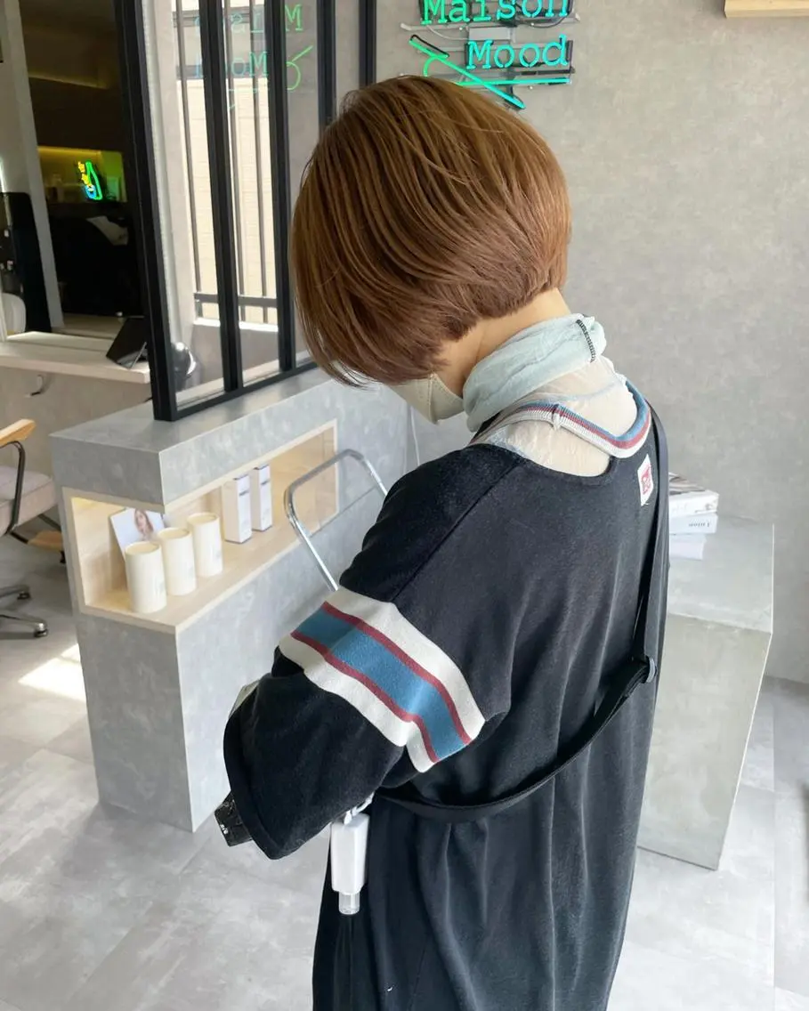 ショート ショートヘア 河原 亮のヘアスタイル