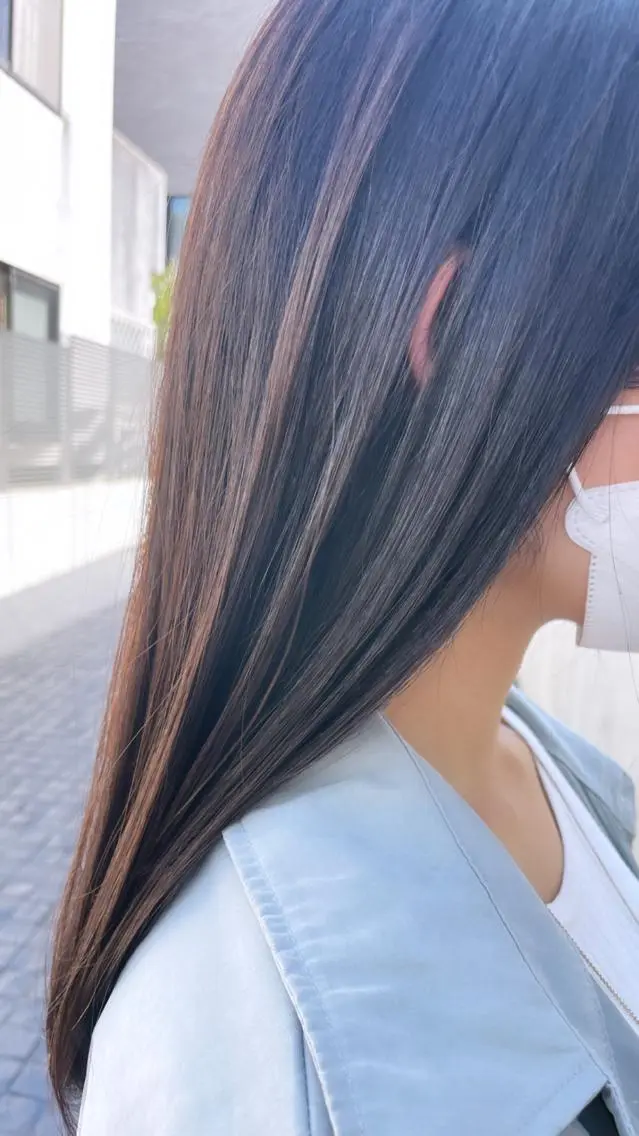 ミディアム minatsu 東京の技術を京都でのヘアスタイル