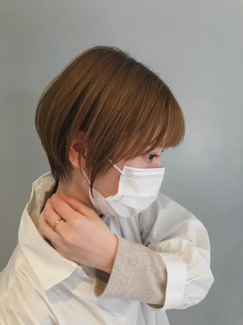 ショート カラー カット ヘアカラー トリートメント 【ショート特化】 森本　祐太のヘアスタイル