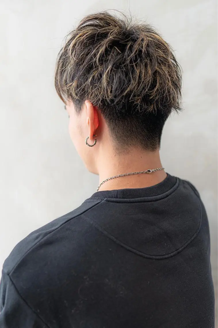 ミディアム メンズ カット 💈圧倒的メンズ特化 DAITO💈のヘアスタイル