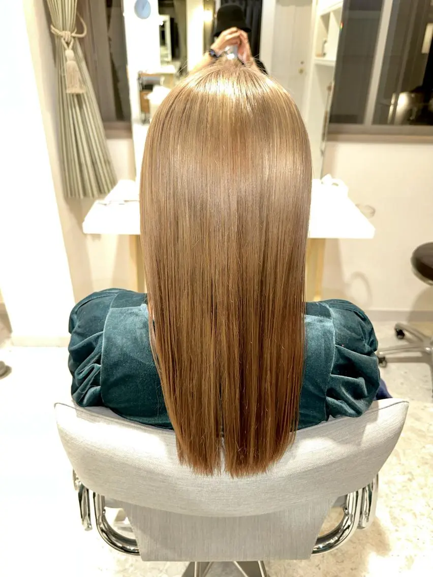 ロング カラー 馬渕 拓海のヘアスタイル
