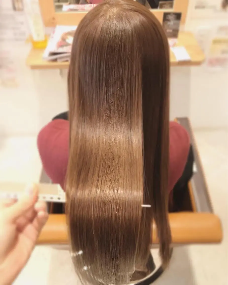 ロング カラー ツヤ髪専門美容師 桑原 和誠のヘアスタイル