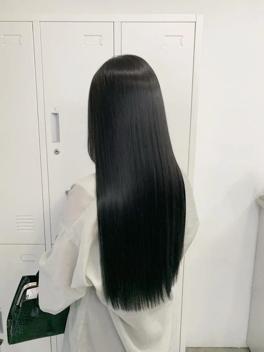 ロング ヘアカラー トリートメント 赤みゼロ/透明感 カラー🌿KANTAのヘアスタイル