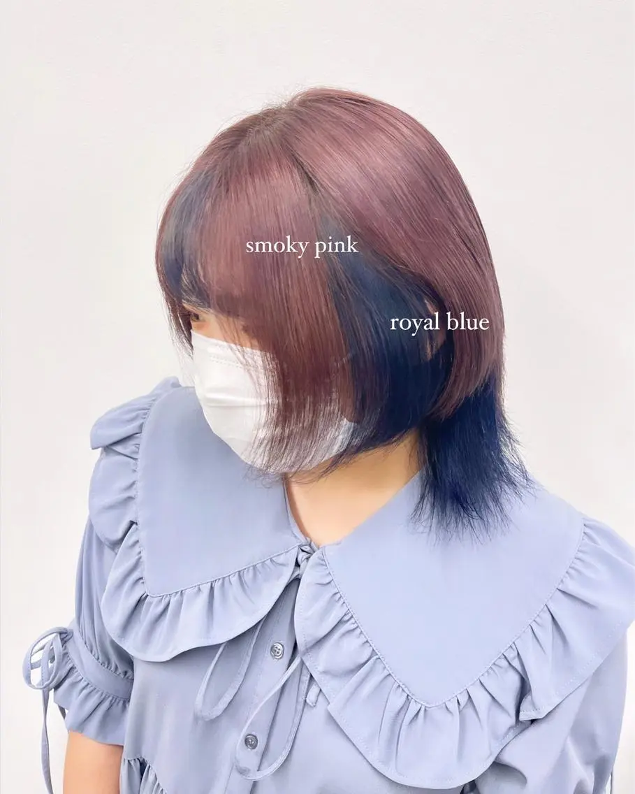 ロング カラー 𝘳𝘺𝘰𝘬𝘢 髪質改善/ブリーチのヘアスタイル