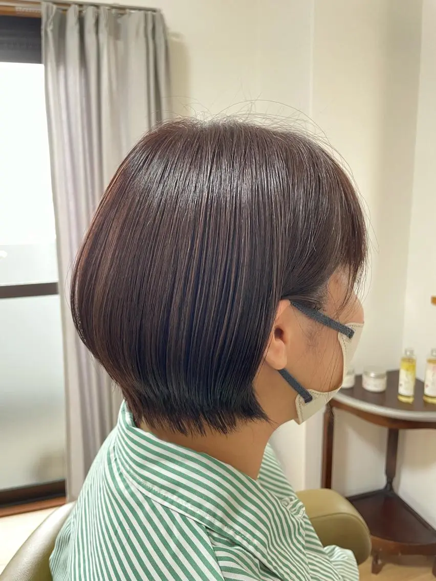 ショート ショートボブ ボブ ショートヘア Yuki @美容室あのんのヘアスタイル