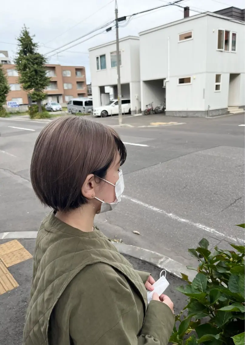 ショート 新明 修一のヘアスタイル