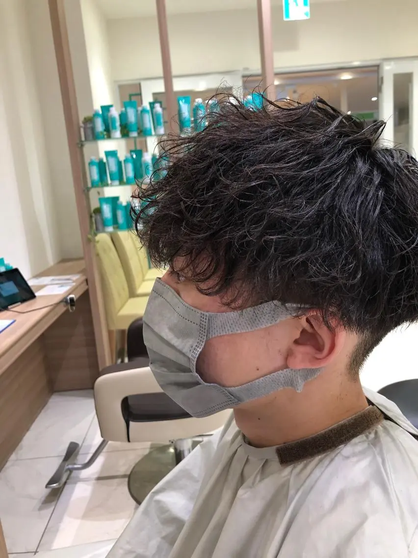 ショート カット パーマ 前田 真孝のヘアスタイル