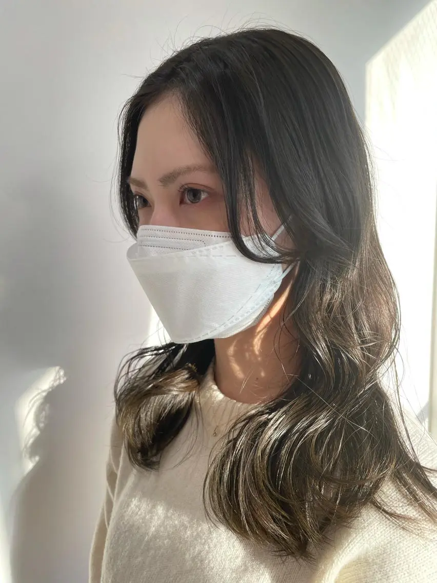 ロング カラー 大人ボブと似合 わせカラー/馬場 翼のヘアスタイル
