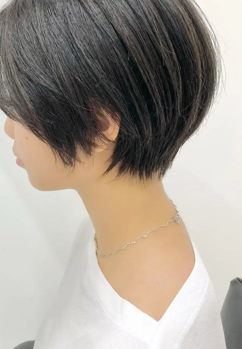 ショート ショートヘア カット 似合わせ専門美容師 なかじまのヘアスタイル