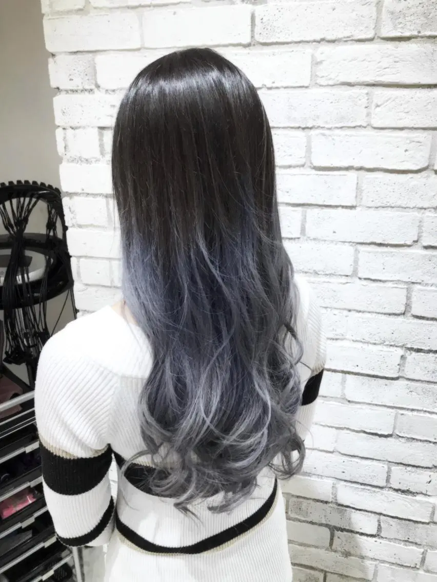 ロング カラー パーマ ヘアアレンジ メンズ キッズ ネイル マツエク・マツパ ヘアカラー バレイヤージュ/ 髪質改善/渡邉悟🌱のヘアスタイル