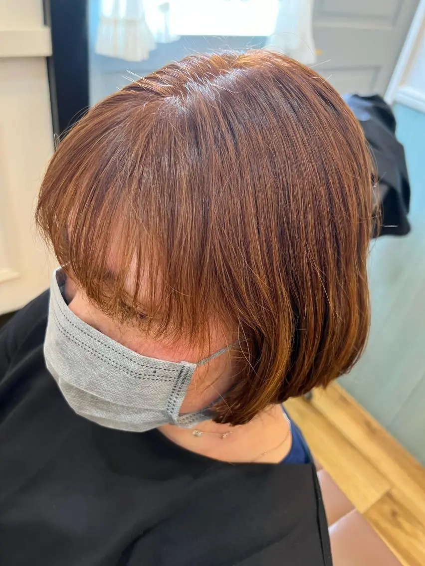 ショート 🐰ハイトーンカラー 畠山　渡🐰のヘアスタイル
