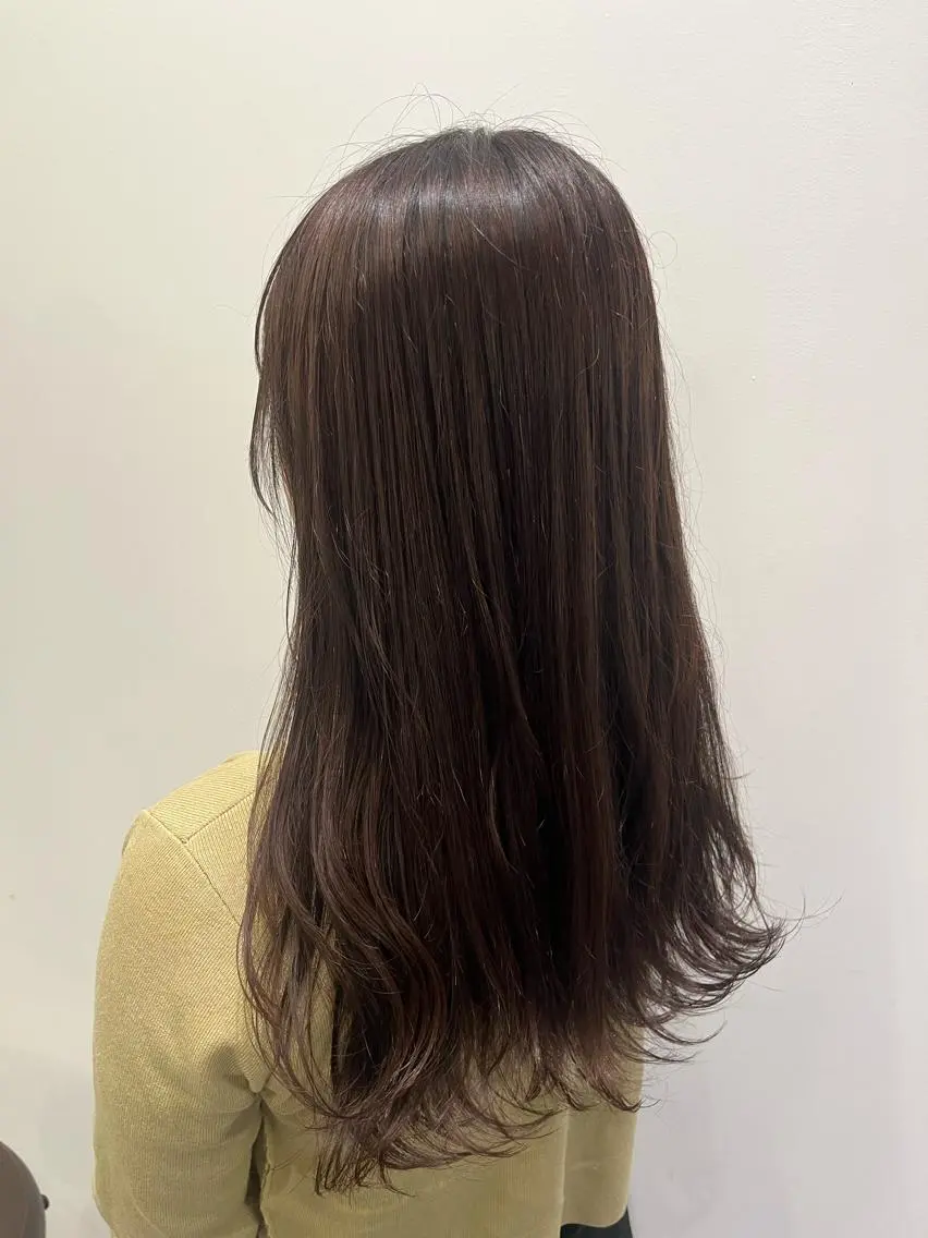 ミディアム カラー ベージュカラー カット ヘアカラー トリートメント ✨透明感カラー✨ 🦖佐々木未来🦕のヘアスタイル